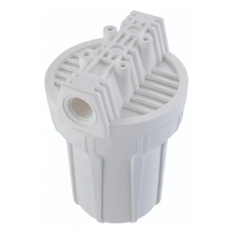 Carcaça Filtro 05 Polegadas Branca Rosca 1/4 s/ Refil
