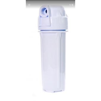 Carcaça Filtro 10 Polegadas Branca Rosca 1/4 s/ Refil