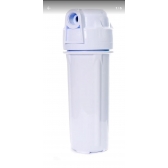 Carcaça Filtro 10 Polegadas Branca Rosca 1/4 s/ Refil