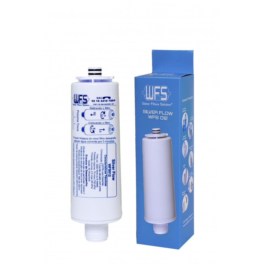 Refil WFS 012- Compatível Purificador Libel e Acqua Flex